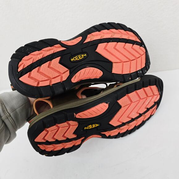 Keen Women's Newport Leather Hiking Sandals Brown 10 - Picture 4 of 7